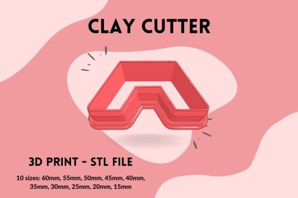 Clay Cutter Half Hexagon 3D Print STL: A Versatile Tool for Modern Jewelry Makers