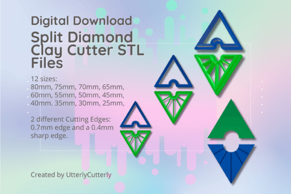 Elevating Digital Craftsmanship: The Strategic Value of the Split Diamond Clay Cutter STL Bundle