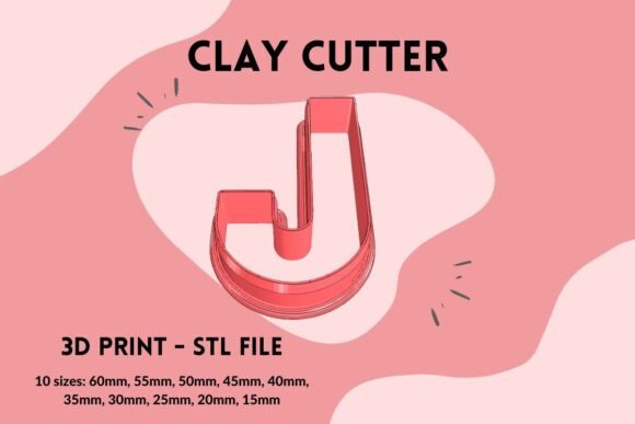 Unlock Creative Potential with the J-Shaped Clay Cutter 3D Print STL File